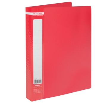 Папка с 60 файлами Buromax Jombax А4, красный (BM.3621-05) - Pampik