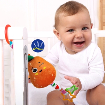 Іграшка м'яка Масік Вібропідвіска Груша (МС 110604-20) - Pampik - 6