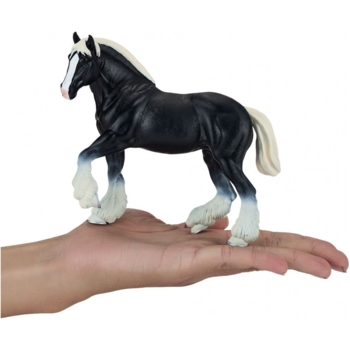Игровая фигурка Mojo Клайдсдейл черный конь (381083) - Pampik - 4