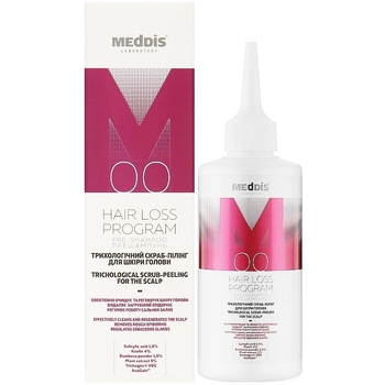 Скраб-пілінг для шкіри голови трихологічний Meddis Hair Loss Program 200 мл - Pampik
