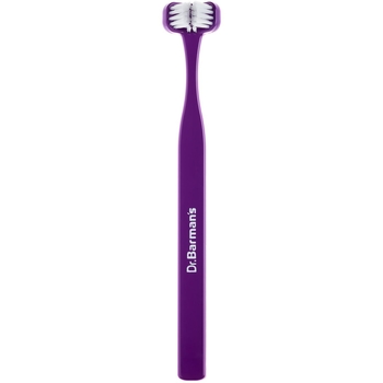Зубна щітка Dr. Barman's Superbrush Dentaco AG стандартна фіолетова - Pampik