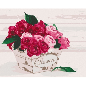 Набор для росписи ArtCraft Flower's box 40x50 см (12151-AC) - Pampik