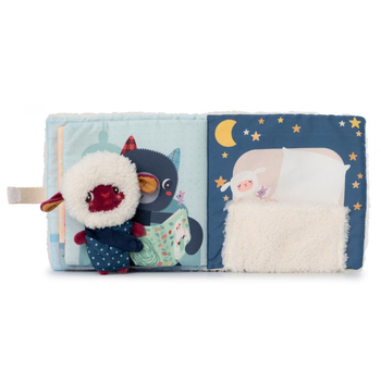 Развивающая мягкая книга Lilliputiens Спокойной ночи, Баранчик (83536) - Pampik - 9