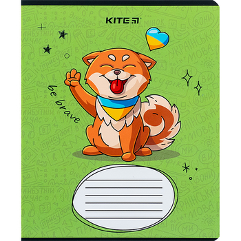 Набор тетрадей Kite Be Ukraine А5, в линейку, 12 листов, 25 шт. (K24-234-2) - Pampik - 4