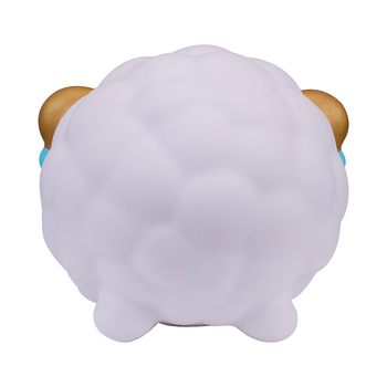 Игрушка-антистресс Smooshzees Luvzees Баранчик Блепо коллекционная белая (8229) - Pampik - 3