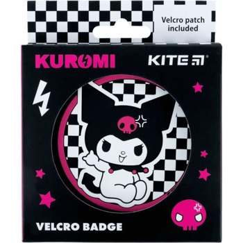 Бейдж на липучці Kite Kuromi HK24-3011-1 - Pampik