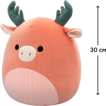 М'яка іграшка Squishmallows Лось Ромела, 30 см (SQCR06686) - Pampik - 6