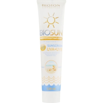Солнцезащитный крем Bioton Cosmetics BioSun SPF 10, 120 мл - Pampik