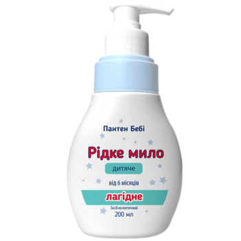 Рідке мило Пантен Бебі Лагідне, від 6 місяців, 200 мл - Pampik