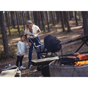 Коляска прогулянкова Bumprider Connect 3 Black-Black (51284-2104) - Pampik - 11