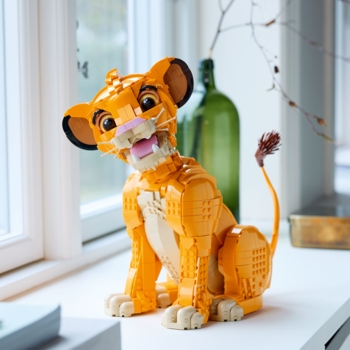 Конструктор LEGO Disney Classic Юний король Лев Сімба,1445 деталей (43247) - Pampik - 3