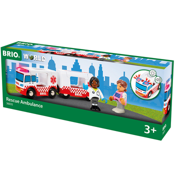 Машина скорой помощи для железной дороги Brio (36035) - Pampik