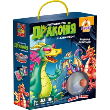 Гра настільна Vladi Toys Crazy Koko Драконія (VT8010-12) - Pampik