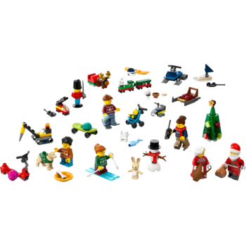 Конструктор LEGO City Різдвяний календар 2024, 195 деталей (60436) - Pampik - 2