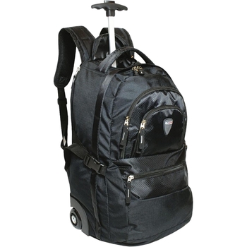 Рюкзак Semi Line 39 на колесах Black (8358) - Pampik