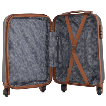 Чемодан Semi Line 18" S Graphite (T5583-1) - Pampik - 2