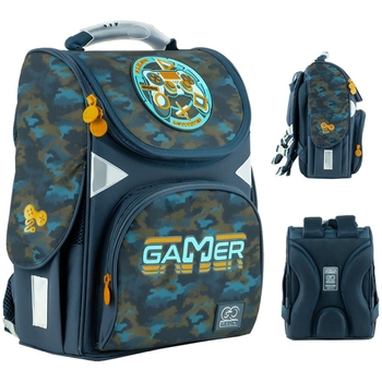 Рюкзак GoPack Education каркасный GO24-5001S-8 Gaming Mode - Pampik - 2