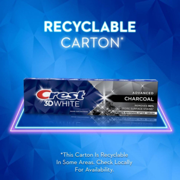 Відбілююча зубна паста Crest 3D White Advanced Charcoal, 107 г - Pampik - 6