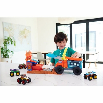 Ігровий набір Monster Truck Hot Wheels Пожежний порятунок Зміни колір (HPN73) - Pampik - 6