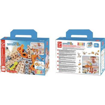 Конструктор Hape Junior Inventor Стартовий 42 елементи (E3031) - Pampik - 7
