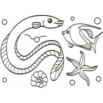 Раскраска водная Видавництво Ранок Море (Л734010У) - Pampik - 5