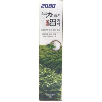 Зубна паста 2080 Salted Toothpaste Green Tea, 120 г - Pampik