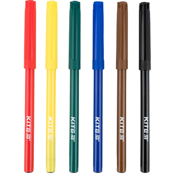 Фломастеры Kite Classic, 6 шт. (K-446) - Pampik - 2