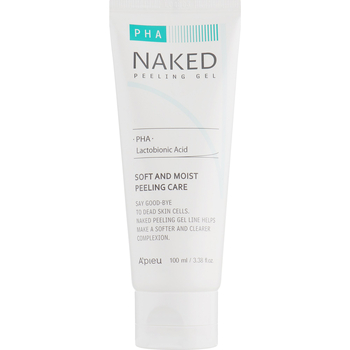 Увлажняющая пилинг-скатка с экстрактом центеллы A'pieu Naked Peeling Gel для чувствительной кожи 100 мл - Pampik