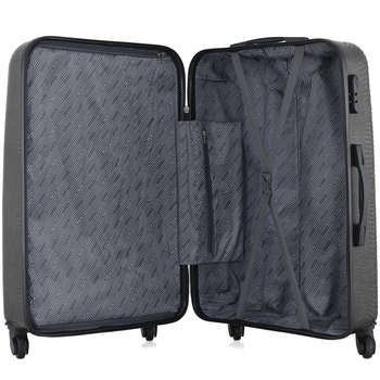 Чемодан Semi Line 26" L Black (T5580-5) - Pampik - 2