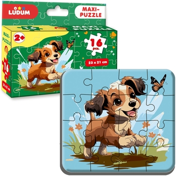 Гра настільна Ludum Пазл Песик 1 максі-пазл (ME5032-06) - Pampik - 2