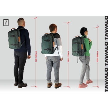 Рюкзак Tavialo CityLife TC24 зеленый (TC24-124GN) - Pampik - 11