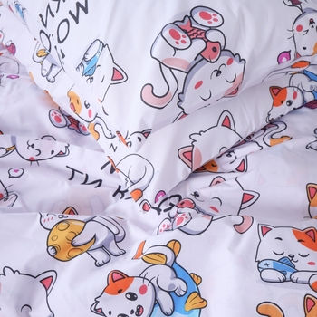 Простыня MirSon Бязь 17-4817 Lucerne 110х160 см красная (2200009020131) - Pampik - 4