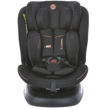 Автокрісло El Camino ME 1117 I-con Black Striped чорне (35222) - Pampik - 2