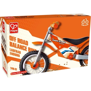 Біговел Hape двоколісний помаранчевий (E1092 - Pampik - 5