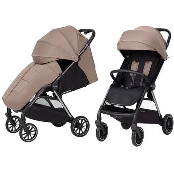 Коляска прогулочная Carrello Delta CRL-5517 Wheat Beige бежевая (35379) - Pampik - 6