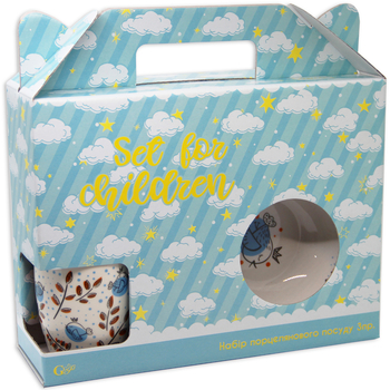 Набір дитячого посуду GGP Ведмедик порцеляна 3 предмети (76001130) - Pampik - 8