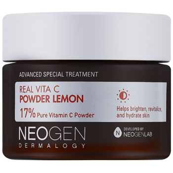 Пудра для обличчя Neogen Real Vita C Powder Leomon освітлювальна 20 г - Pampik