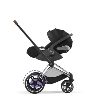 Шасси Cybex e-Priam 4.0 с основой для сидения Chrome Brown (521002349) - Pampik - 4