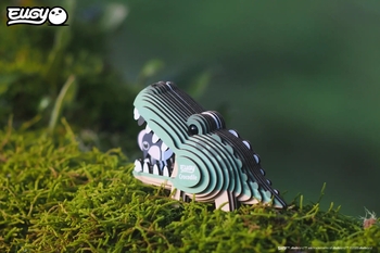 Збірна 3Д модель Eugy Зоопарк Крокодил (XEG-029) - Pampik - 6