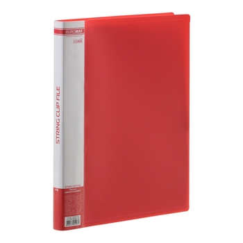 Папка пластиковая со скоросшивателем Buromax Jombax А4 красная (BM.3406-05) - Pampik