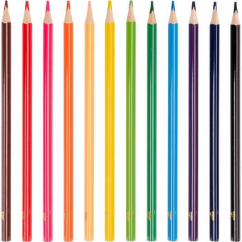 Карандаши цветные Yes Barbie 12 шт. (290719) - Pampik - 2