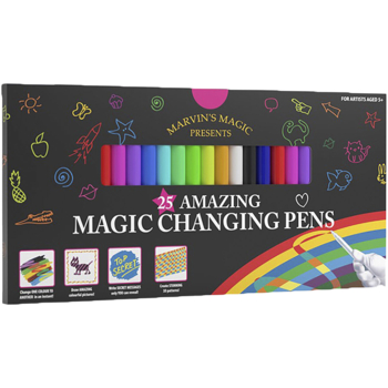 Набір магічних фломастерів Marvin's Magic, 25 шт. (MMPEN25) - Pampik