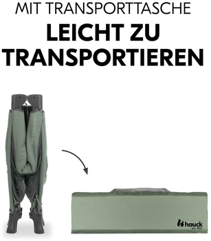 Дитячий манеж Hauck Sleep N Play SQ Dark Green - Pampik - 5