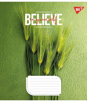 Набір зошитів Yes Believe in yourself А5, в клітинку, 48 аркушів, 10 шт. (767104) - Pampik - 3