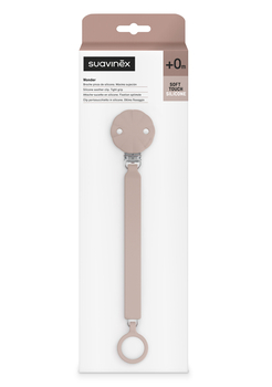 Клипса для пустышки Suavinex Wonder, светло-розовый (402547) - Pampik - 2