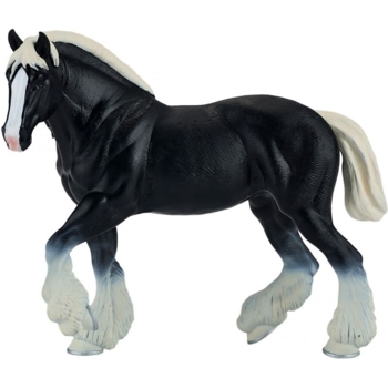 Игровая фигурка Mojo Клайдсдейл черный конь (381083) - Pampik - 2