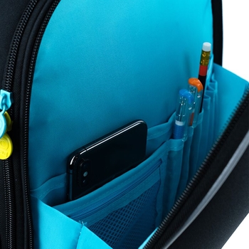 Рюкзак GoPack Education напівкаркасний GO24-165M-5 Cyber Sport - Pampik - 12