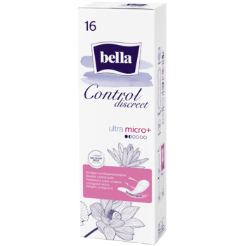 Прокладки урологічні Bella Control Discreet Ultra Micro+, 16 шт. - Pampik