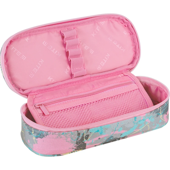 Пенал мягкий Kite Bad Girl 22x8.5x4.5 см серый (K24-599-5) - Pampik - 3