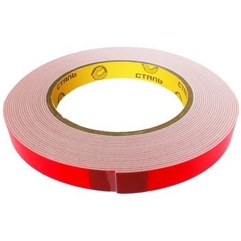 Стрічка клейка монтажна Сталь двостороння на спіненій основі 5 м - Pampik